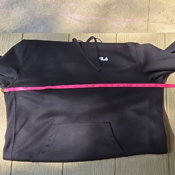 Fila Charcoal Men's Pullover Hoodie - Picture 3 of 7